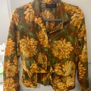 Sunflower vintage top